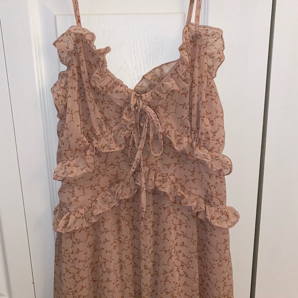 Forever 21 ruffle mini dress